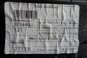 Изображение товара 181992 - 00181992 steklopodemnik zadnij levyj Ford Mondeo 3