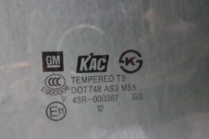 Изображение товара 193143 - 00193143 steklo dveri zadnej pravoj 1