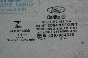 Изображение товара 198406 - 00198406 steklo dveri perednej levoj Chevrolet Aveo 2