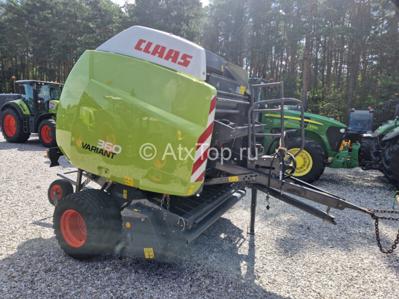 Инструкция к пресс-подборщику Claas variant 360