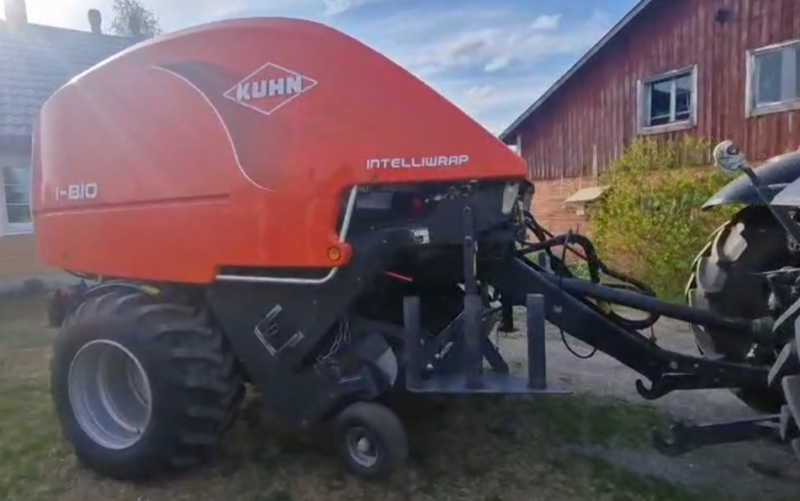 Рулонный пресс-обмотчик KUHN i-BIO IntelliWrap