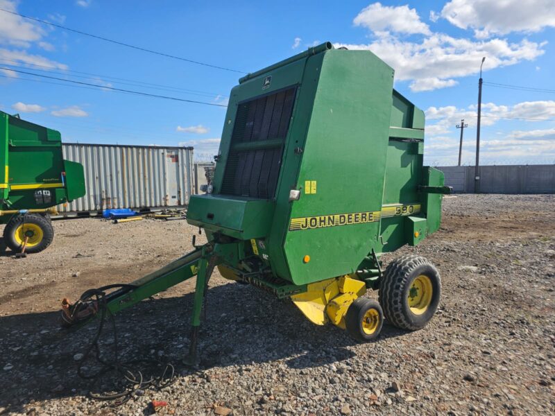 пресс-подборщик John Deere 590 (Шпагат, Подборщик 1.8м)