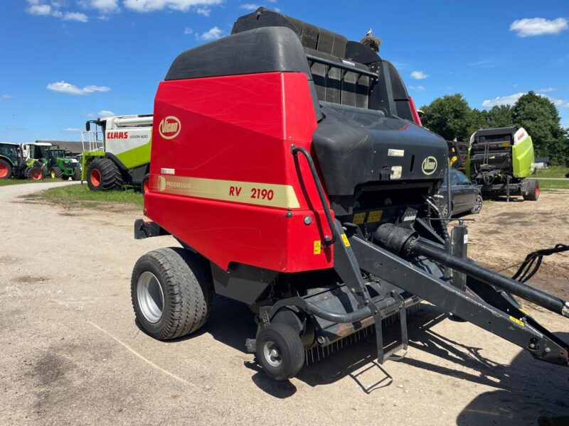 пресс-подборщик Vicon RV 2190 — Ротор, Сетка, Шпагат, Подборщик 2.1м
