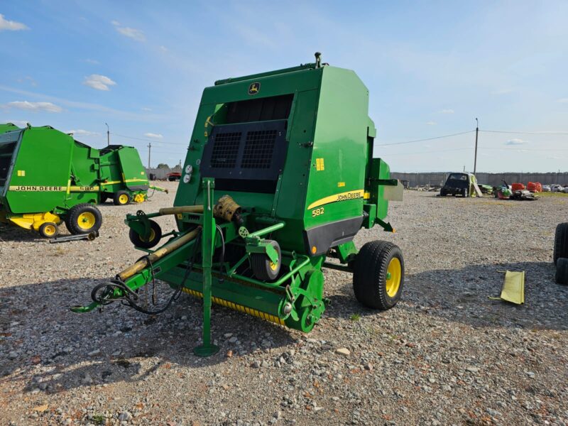 пресс-подборщик John Deere 582 — Ротор, Сетка, Шпагат