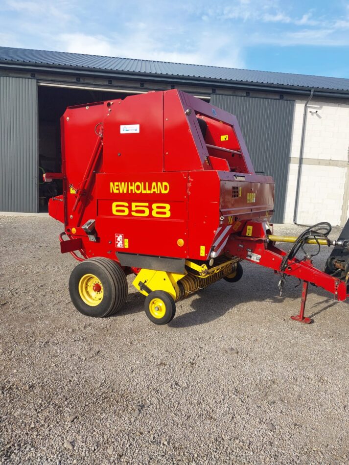 пресс-подборщик New Holland 658 — Сетка, Шпагат