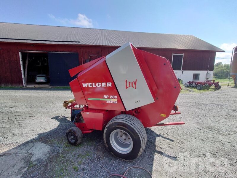 Welger RP 420 Baler Manual