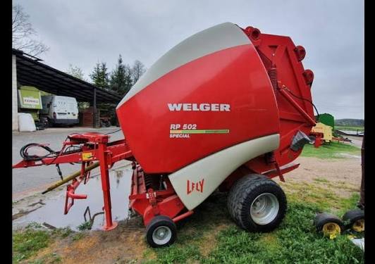 Welger RP502 Baler Manual