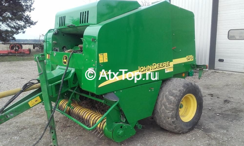 Пресс-подборщик John Deere 578