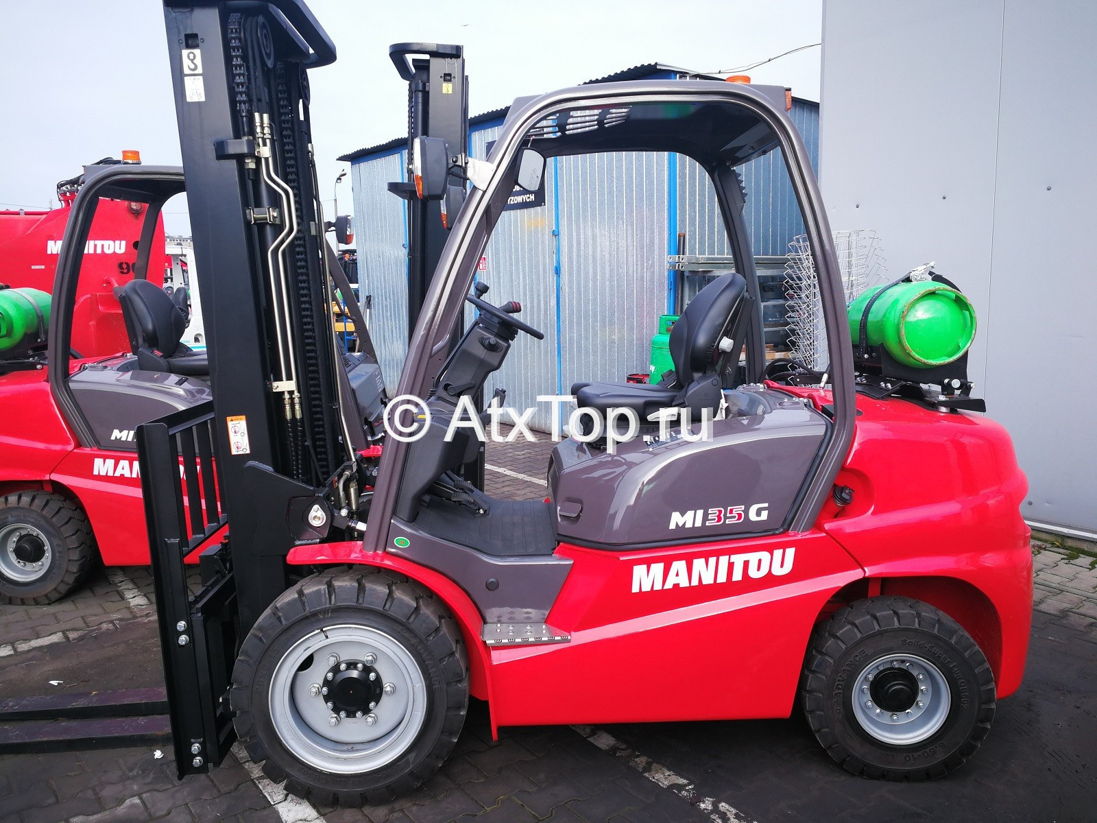 Вилочный погрузчик MANITOU MI 35G | AtxTop.ru