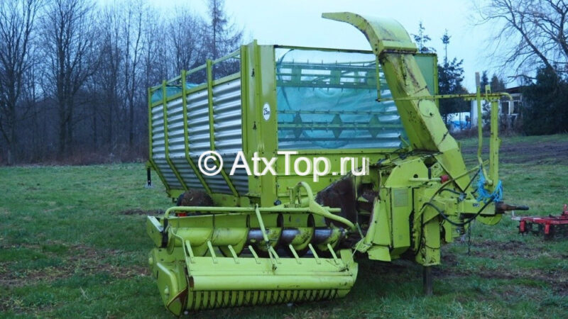 Косилка-измельчитель с бункером Claas Rapido 40
