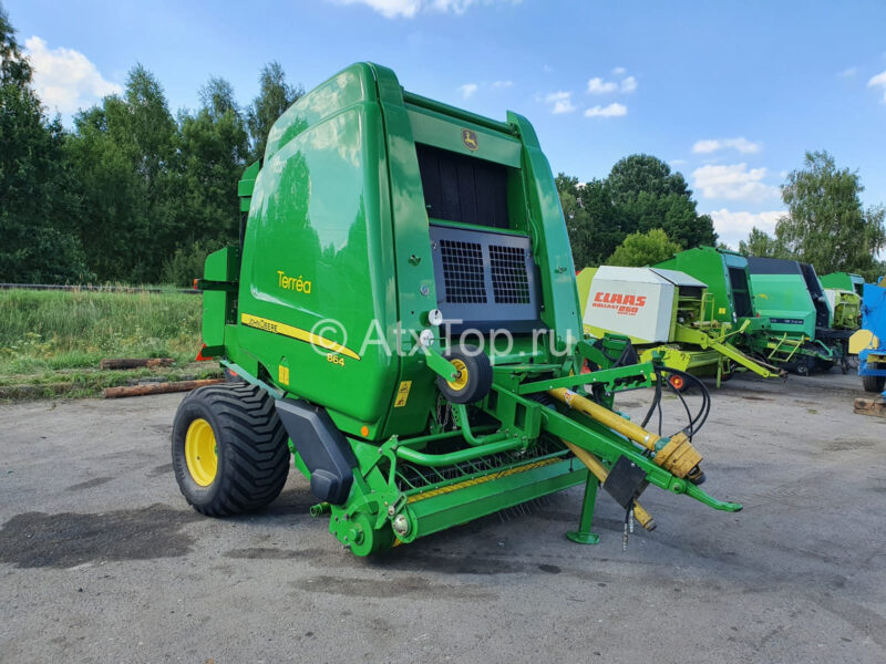Пресс-подборщик John Deere 864