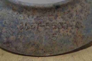 Изображение товара 1670 - 00001670 rychag zadnij levyj verkhnij Daewoo Matiz