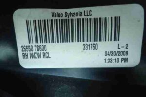 Изображение товара 9481 - 00009481 fonar kryla pravyj SAAB 9 3