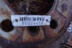 Изображение товара 24455 - 00024455 disk tormoznoj zadnij 3