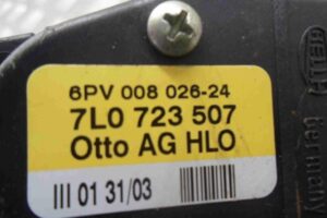 Изображение товара 55027 - 00055027 pedal gaza Toyota Corolla Matrix