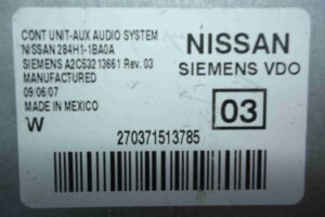 Изображение товара 65047 - 00065047 blok upravleniya audiosistemoj Peugeot 4007