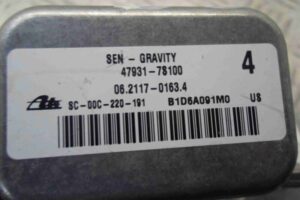 Изображение товара 65910 - 00065910 datchik uskoreniya 