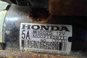 Изображение товара 72375 - 00072375 starter Hyundai Matrix