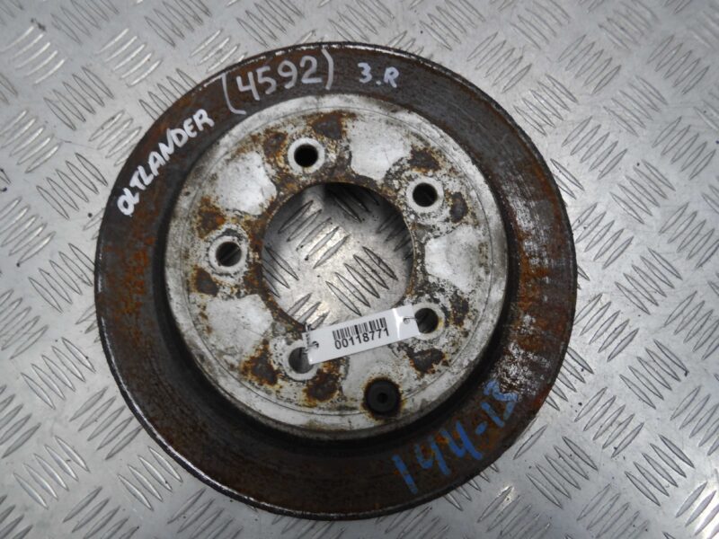 Изображение товара 118771 - 00118771 disk tormoznoj zadnij