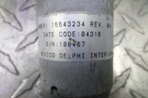 Изображение товара 133901 - 00133901 motorchik (nasos) podema kryshki bagazhnika Chrysler Sebring 1